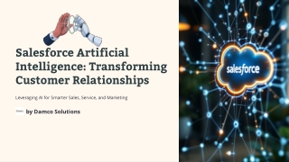 Salesforce Artificial Intelligence Transforming Customer Relationships