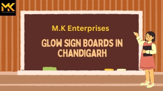 Glow Sign Board in Chandigarh | Stand Out with Vibrant LED Displays