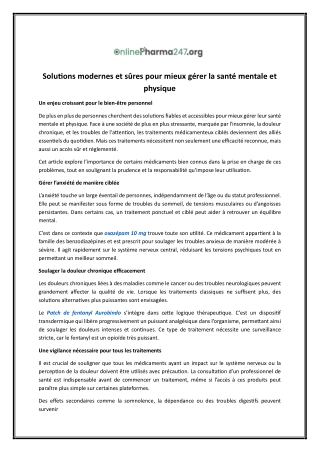Acheter de la dexamfétamine 5 mg en ligne | Onlinepharma247.org