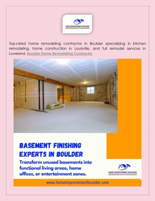 Handyman Longmont Colorado