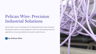 High-Performance Industrial Wire You Can Trust