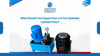 What Should You Expect from a 5-Ton Hydraulic Cylinder Price