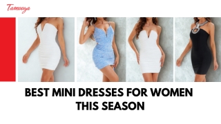 Best Mini Dresses for Women This Season