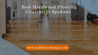 Best Hardwood Flooring Contractor Spokane
