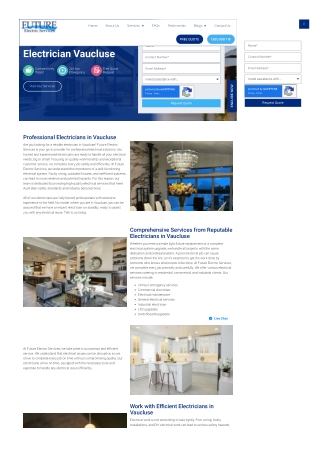 Electrician Vaucluse