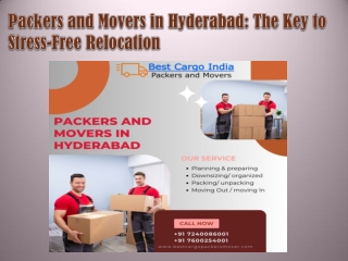Packers and Movers in Hyderabad The Key to Stress-Free Relocation