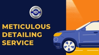 Meticulous Detailing Service