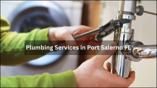 Plumbing Services in Port Salerno FL