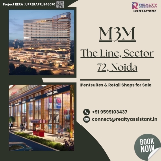 Unlock Premium Investment at M3M The Line Sector 72 Noida