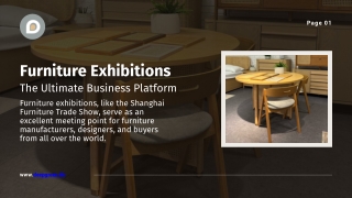 Furniture Exhibitions: The Ultimate Business Platform