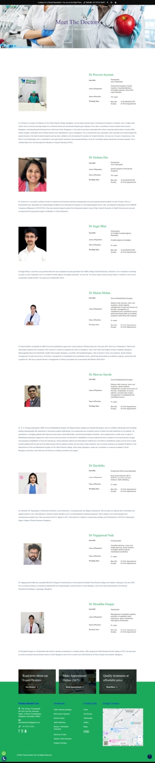 Best Dental Clinic in Kanakapura Road Konanakunte Cross Prisma Dental