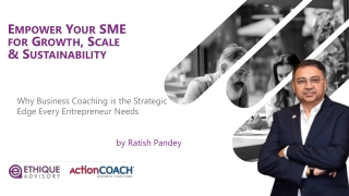 Tailored Business Coaching for SMEs by EthiqueAdvisory
