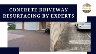 Concrete Driveway Resurfacing By Experts