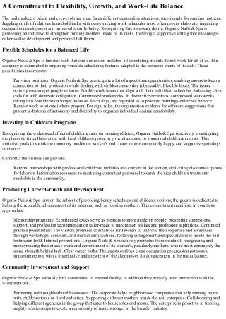 Organic Nails & Spa Supports Working Mothers in the Nail Industry