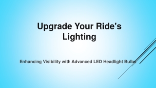 best led headlight bulbs