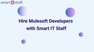 Hire Mulesoft Developers