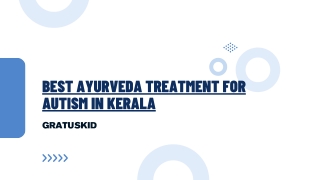 Best Ayurveda Treatment for Autism in Kerala