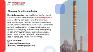 Chimney Suppliers in Africa