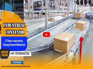 Industrial Conveyor Manufacturers in Chennai