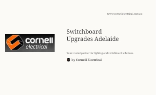 Switchboard Upgrades Adelaide