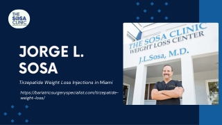 Tirzepatide Weight Loss Injections Presentation