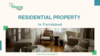 Upcoming Luxury Residential Projects in Faridabad
