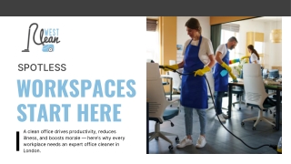 First Impressions Start with a Clean Office