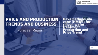 Hexamethyldisilazane (HMDS) for silicon wafer treatment Production and Price PDF