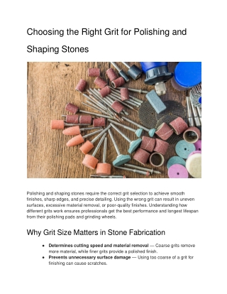 choosing-the-right-grit-for-polishing-and-shaping-stones
