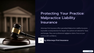 Malpractice Liability Insurance for Lawyers in Texas
