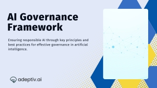 AI Governance Framework for Modern Enterprises | Adeptiv AI