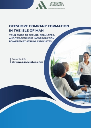 Offshore Company Formation in the Isle of Man