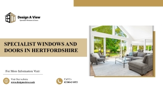 Expert Doors & Windows in Hertfordshire | Design A View