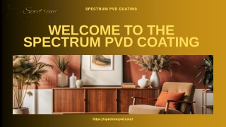 Unveiling Brilliance A New Era of Finish with PVD Decorative Coatings