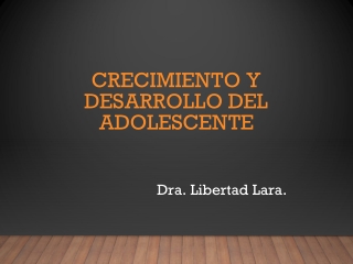 crecimientoydesarrollodeladolescente