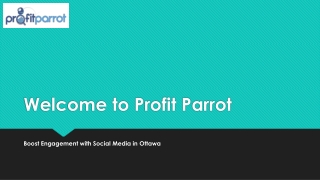 Boost Engagement with Social Media in Ottawa