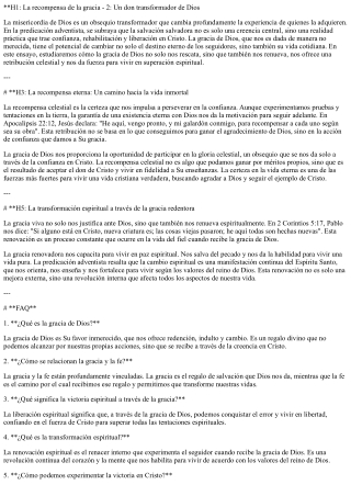 91-La recompensa de la gracia-2.-Sermones Adventistas.