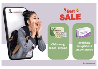 "Key Pharmacy Best Sale – Discounts on Cialis & Zopishine"