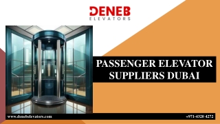 PASSENGER ELEVATOR SUPPLIERS DUBAI