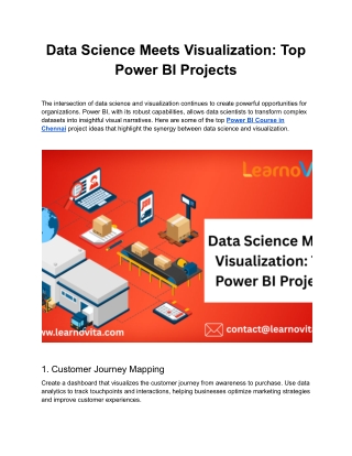 Data Science Meets Visualization_ Top Power BI Projects