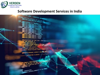 Software Development Company in India