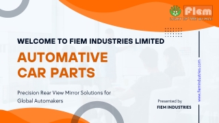 OEM Standard Mirrors for Two-Wheelers, Four-Wheelers & Commercial Vehicles