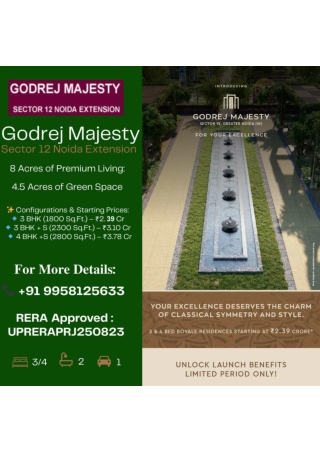 Live Royal at Godrej Majesty | 3/4 BHK Luxury Residences