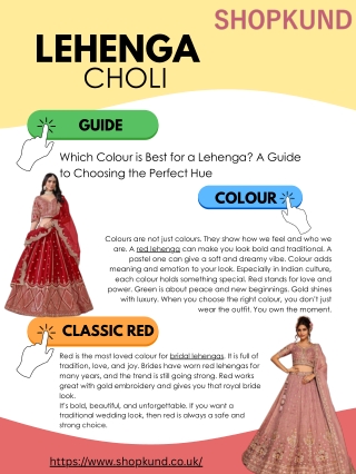 Lehenga Choli – The Ultimate Showstopper Outfit