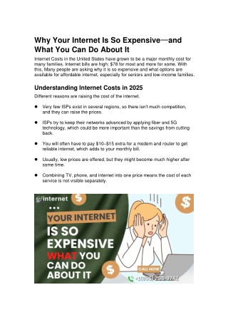 Why Your Internet Is So Expensive—and What You Can Do About It