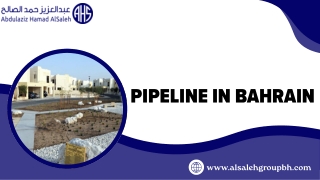 Pipeline in Bahrain