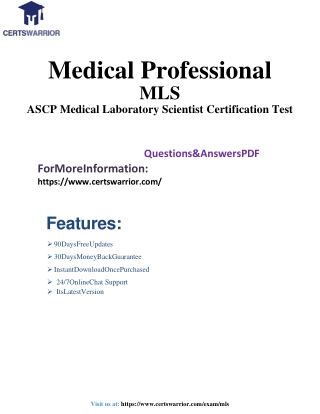 MLS question and answer pdf dumps