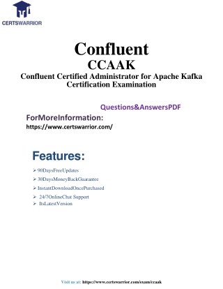 CCAAk question and answer pdf dumps