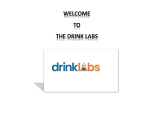 Custom Beverage Development - Create Your Own Drink! - Drink Labs