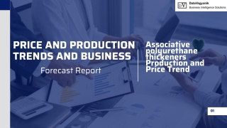 Associative polyurethane thickeners Production and Price PDF